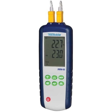 Digi-Sense Data Logging Thermocouple Probe Thermome 20250-02